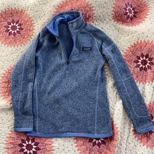 NWOT Patagonia periwinkle better sweater